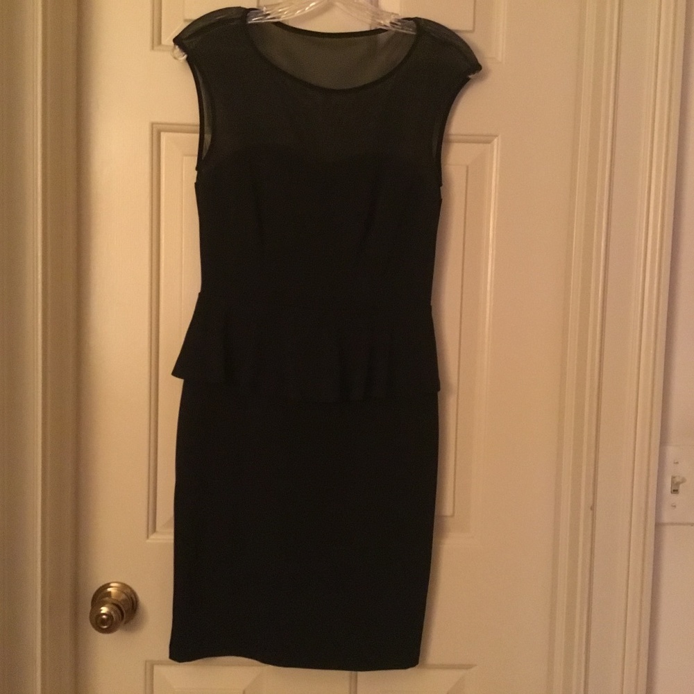 Black cocktail dress